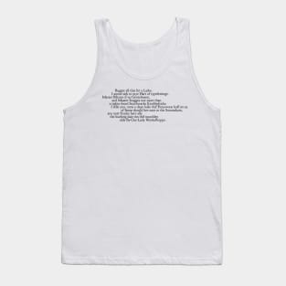 Sick to Mye Hart Tank Top